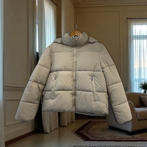 Puffit Detachable Hooded Puffer Jacket. NWT - Picture 9 of 13